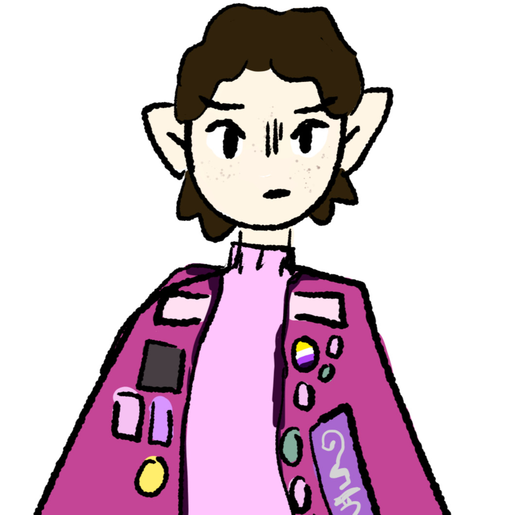 drawing of a vulcan.
